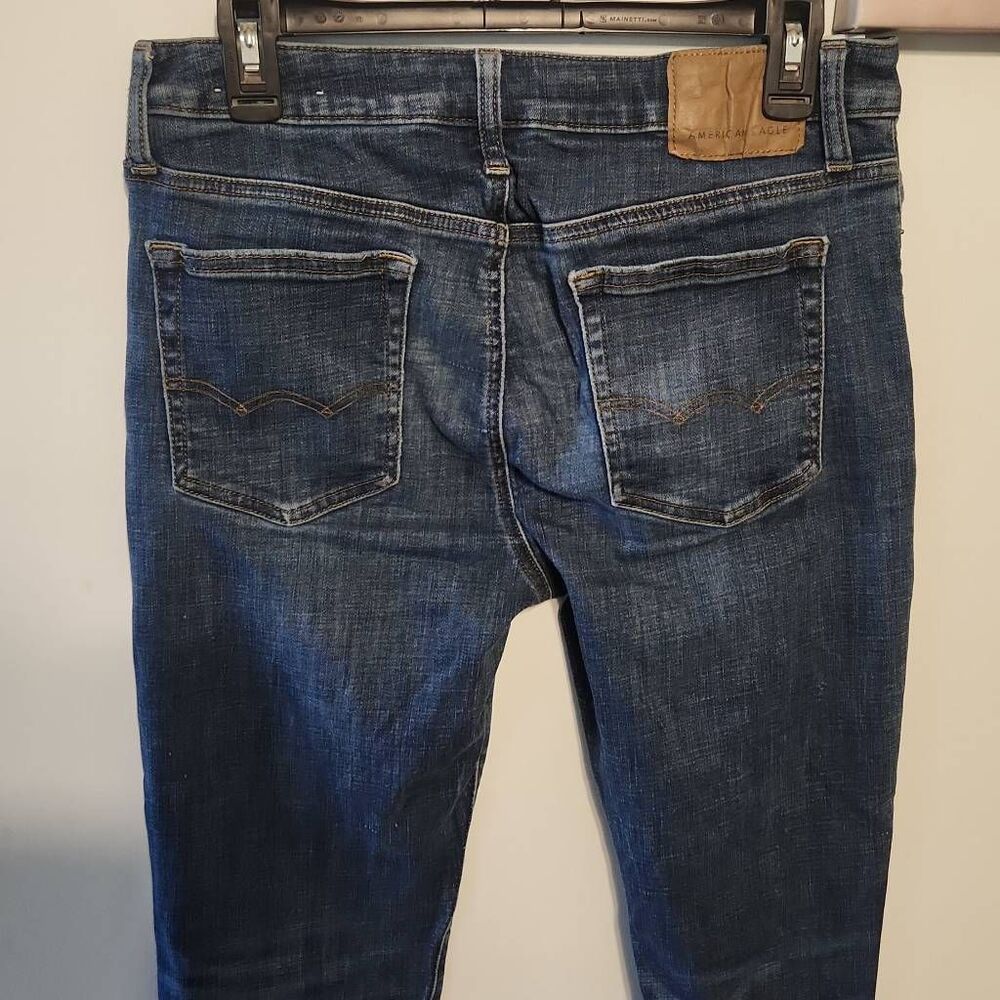 American Eagle size 32x34 Next Level Flex Slim Men's Jeans - Picture 4 of 7